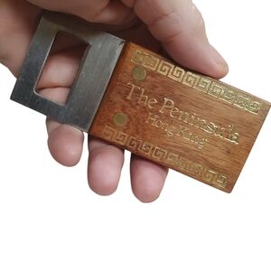 Vintage Peninsula Hong Kong Bottle Opener